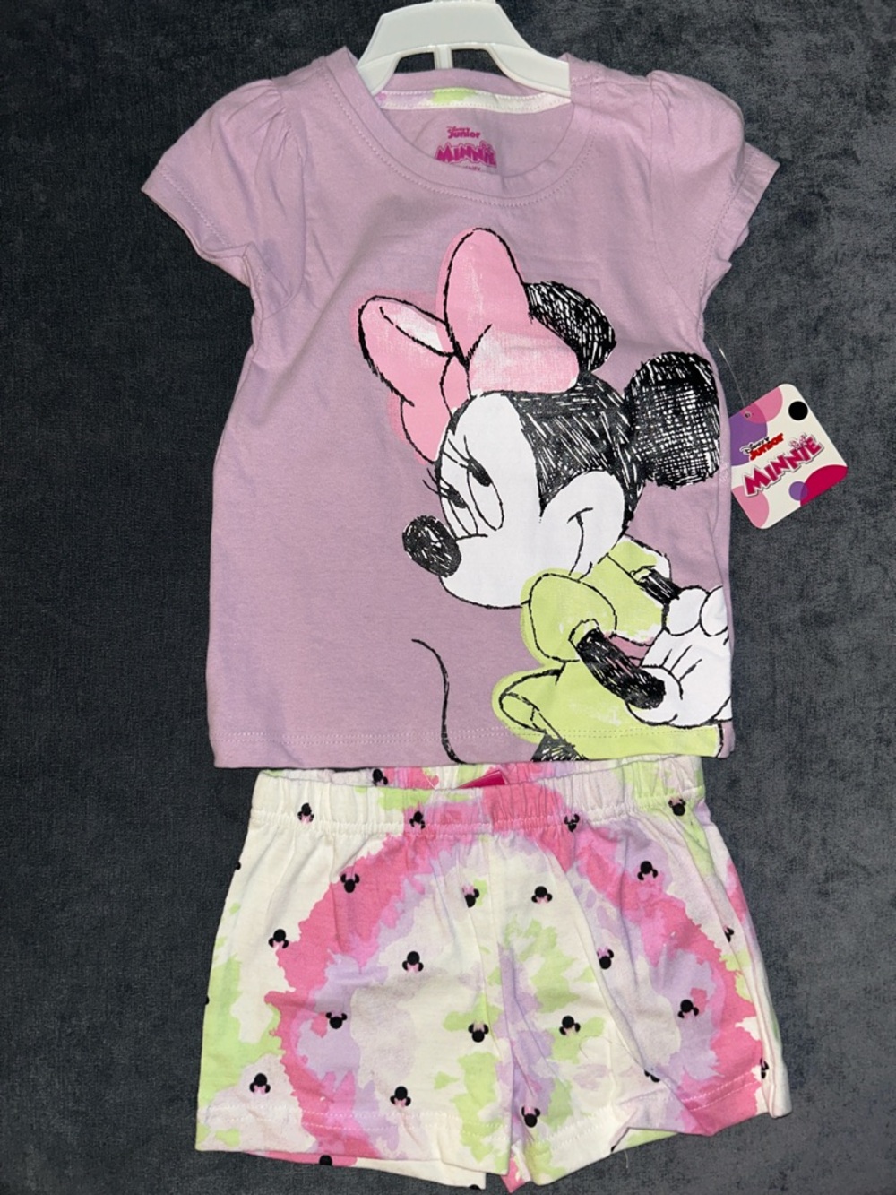 Girls' Lilac Shorts Set